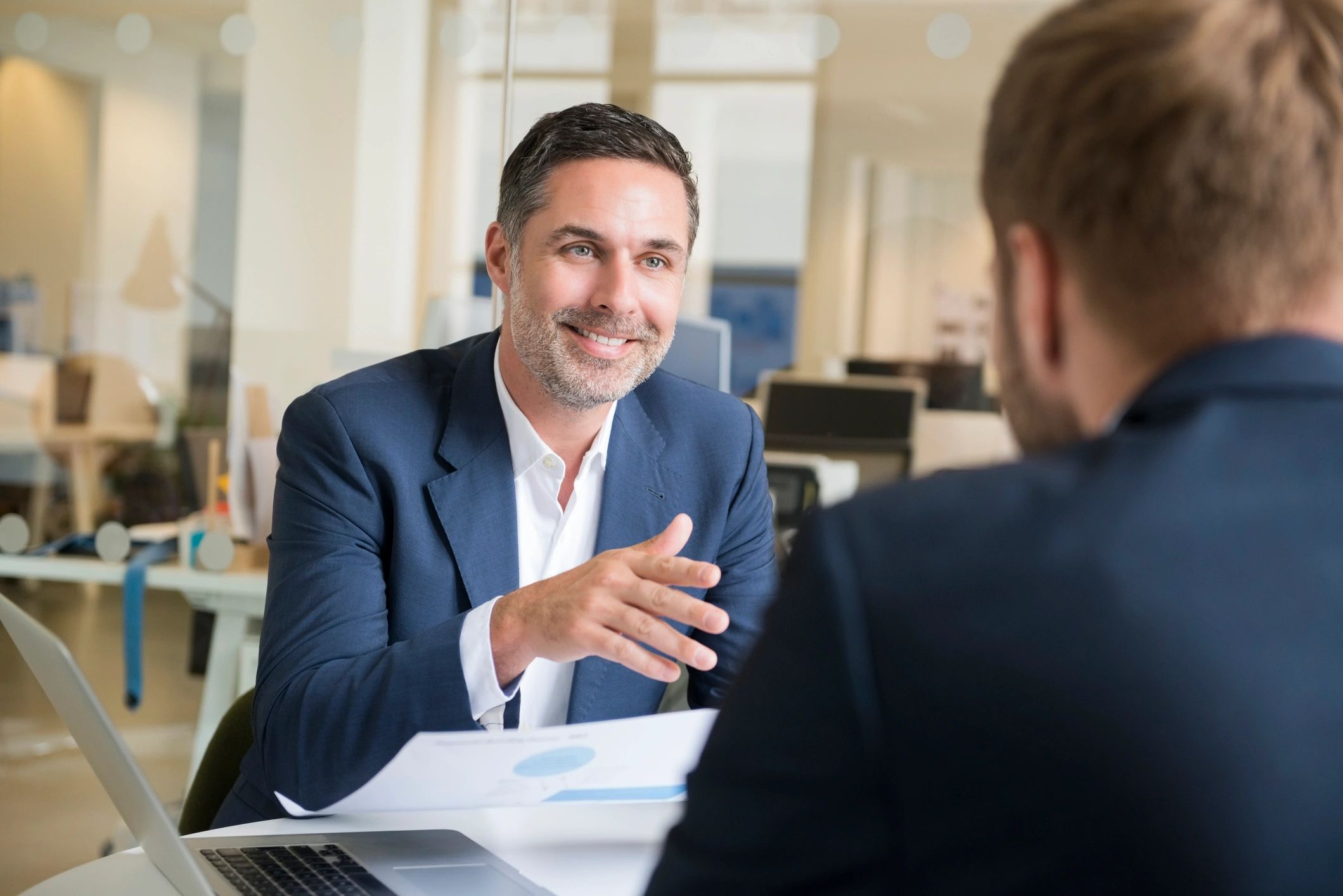 Professional in an office setting